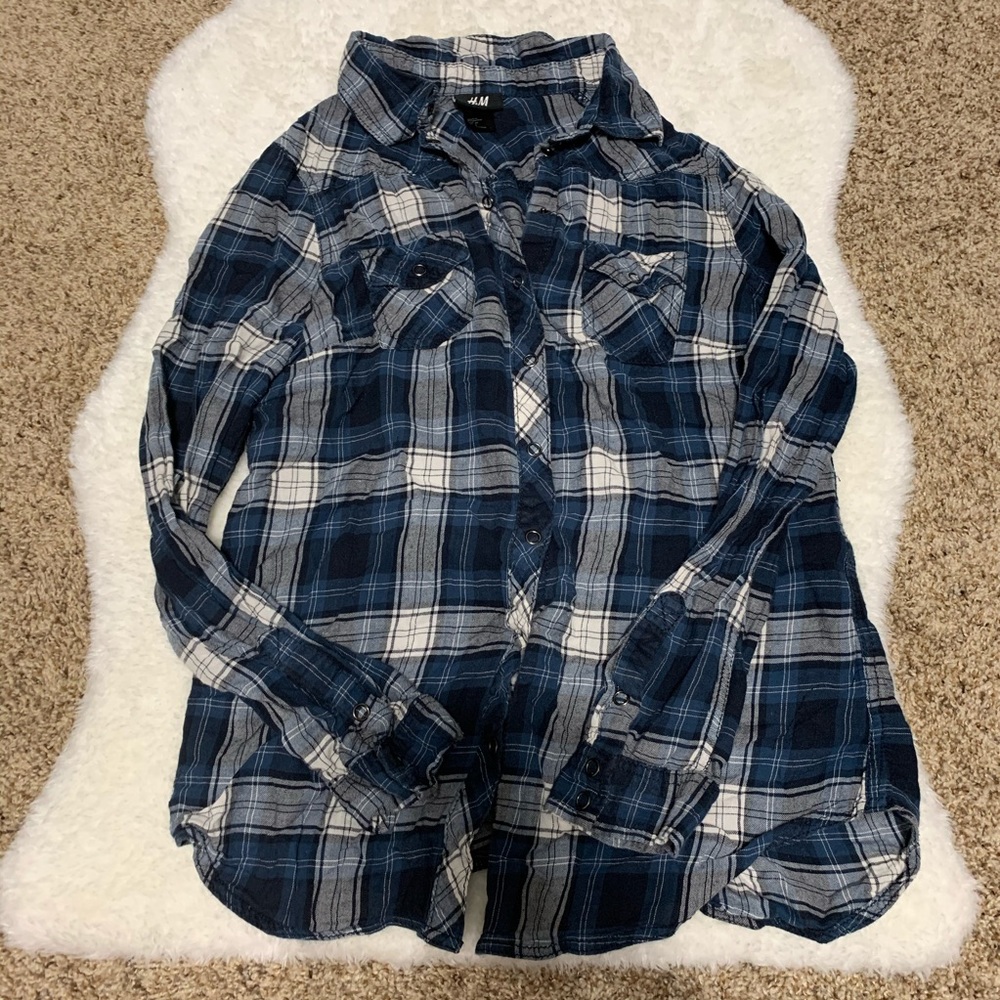 H&M plaid shirt